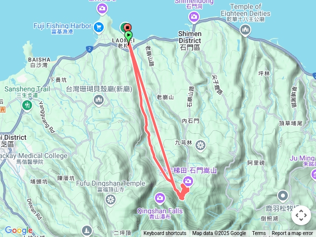 石門嵩山梯田老梅綠石槽
