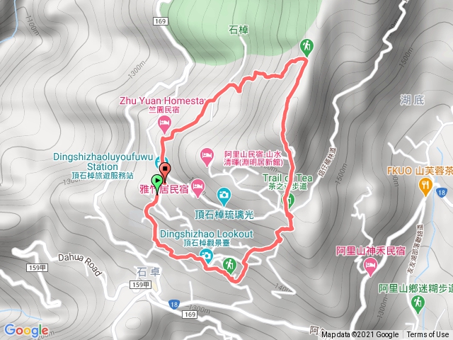 石棹步道群慢走（櫻霧茶雲）