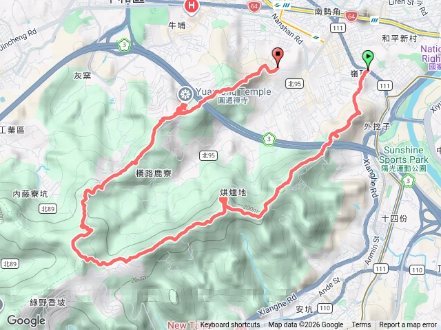 中和南勢角山O型預覽圖