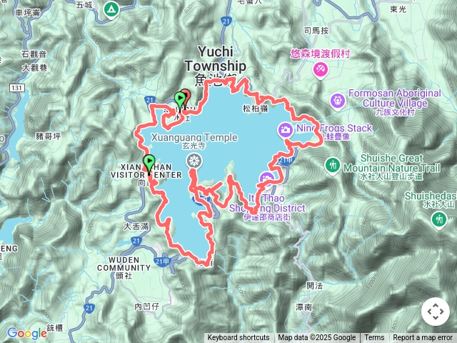 日月潭健行一圈