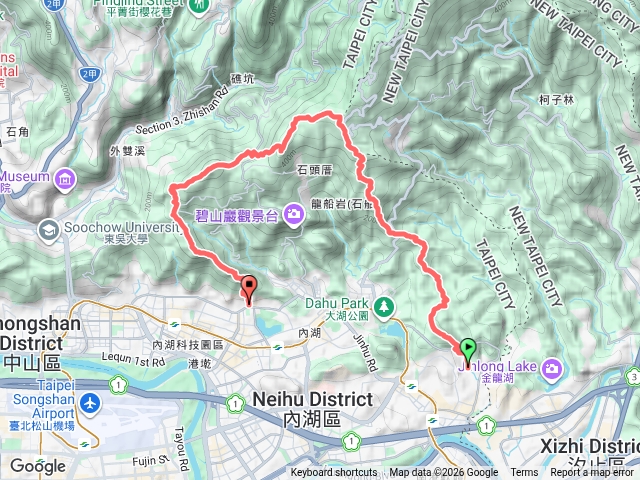 內湖康金縱走預覽圖