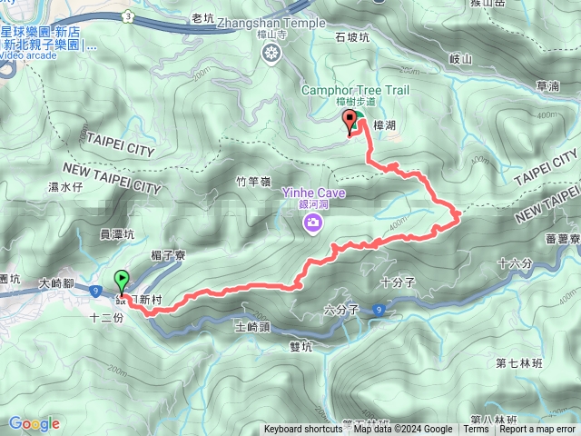 崎頭崙山六分山四面頭山十六分山預覽圖