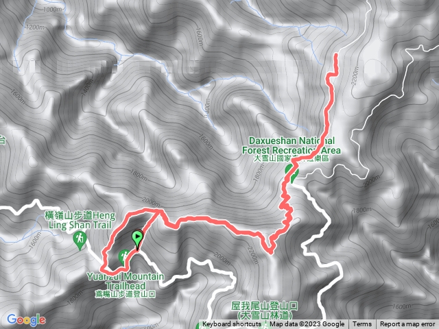 鳶嘴稍來210林道山羌喝水