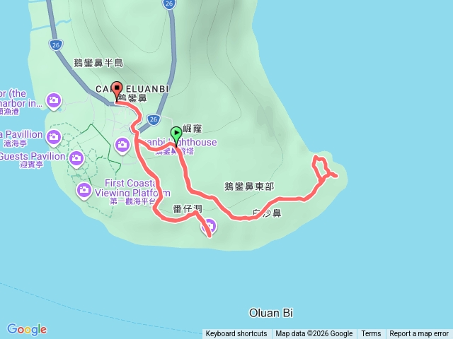 龍坑生態保護區～台灣極南點