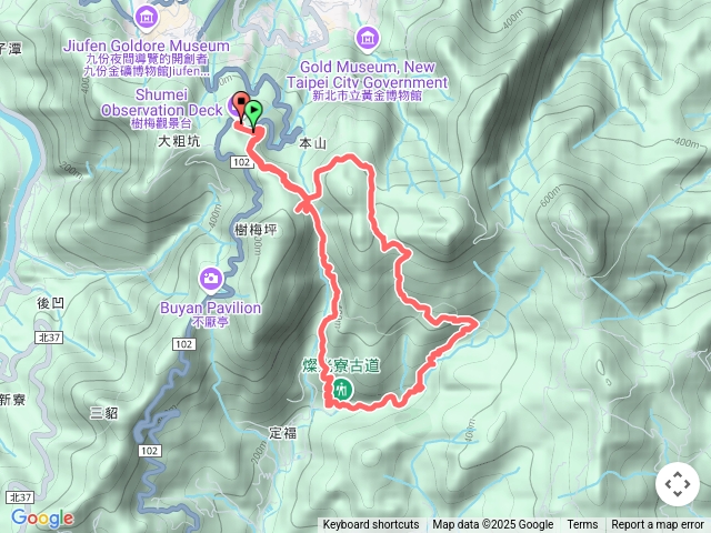 貂山古道加燦光寮O型輕鬆走