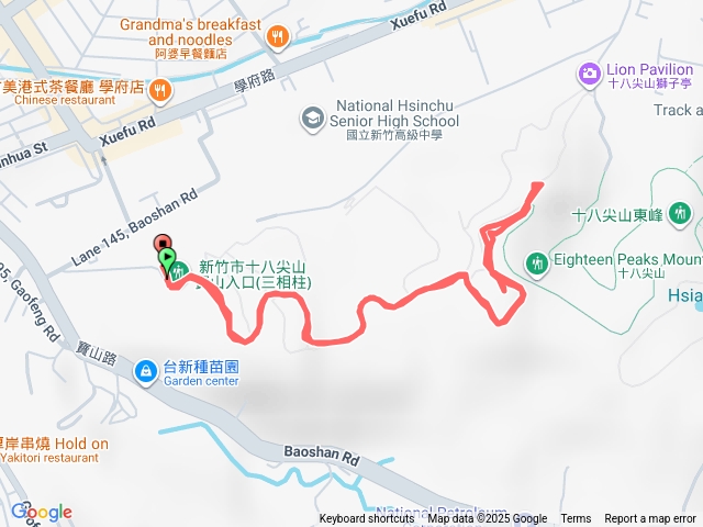 十八尖山健行/2025夏末