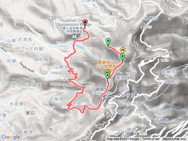10-5步道大尖山二尖山