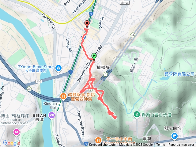 搭公車去旅行：新店小獅山秘境之旅