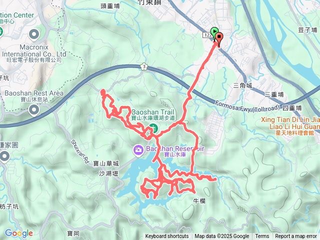 2025-01-03新竹寶山水庫十連峰東西中尖山中西柯子湖主東東南晶圓2號菜堂山