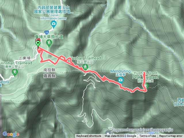 玉山前峰