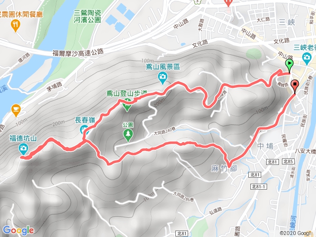 鳶山(小百岳#19)【鳶山岩、鳶山(福德坑山)、鳶尾山】O型路線