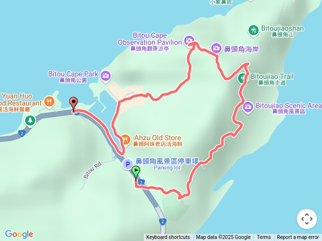 新北－臺灣百大必訪步道鼻頭角步道202506210904