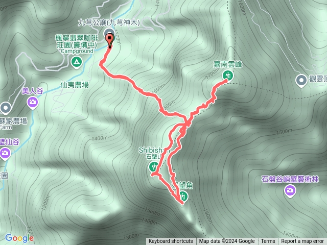 【嘉南雲峰+石壁山】編號#55小百岳(石壁山)預覽圖