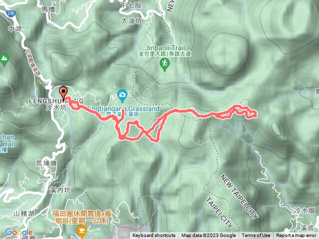 冷擎步道 大尖坪 後湖底山 後湖底溪古道