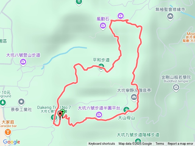 大坑6、7(不走平和）