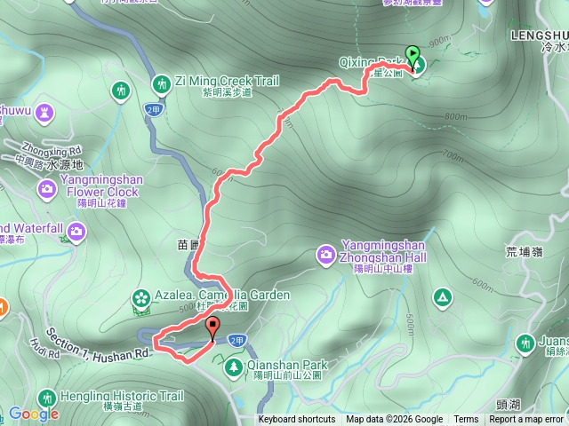 七星公園-苗圃-陽明山公車總站預覽圖