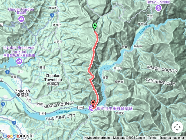 馬克縱走(馬那邦山越嶺大克山)