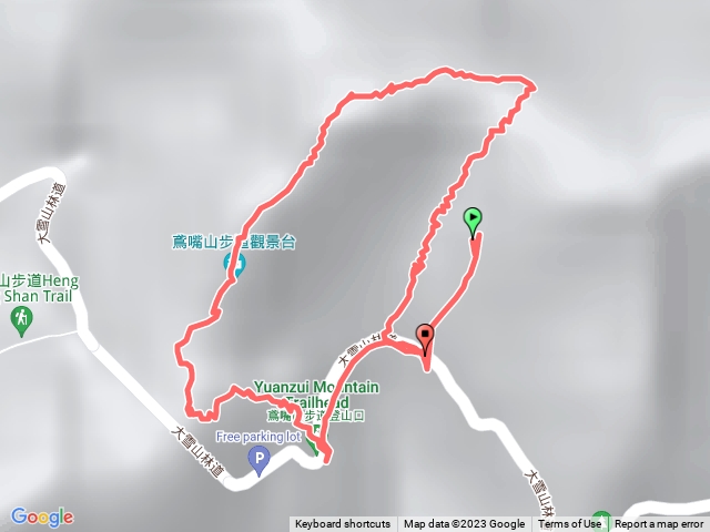 鳶嘴山27k上27.3k下