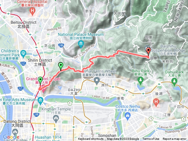 臺北大縱走第五段