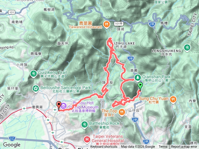 陽明山七瀑三谷預覽圖