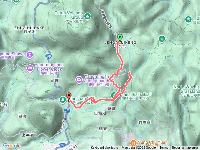 冷水坑-中山樓人車分道