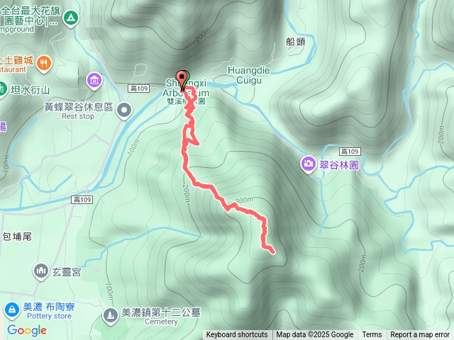 美濃雙溪樹木園（九芎林山預覽圖