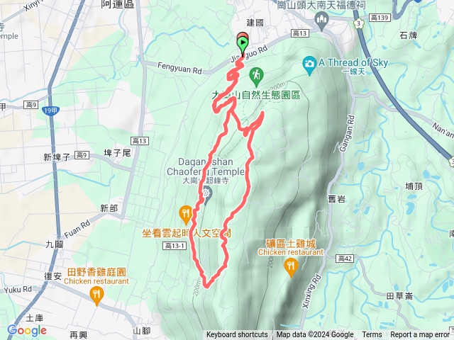 大崗山步道預覽圖