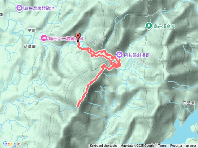 台南龜丹 糖子恩山北稜線+龜丹溪溯溪回程預覽圖