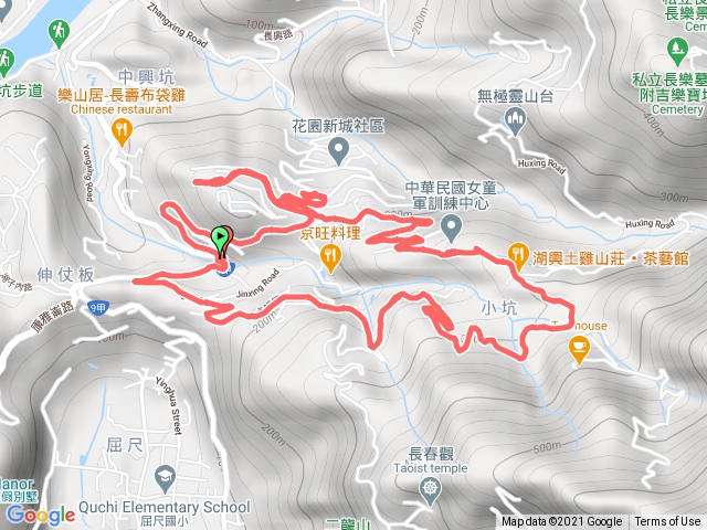 新店花園新城後山步道1100109