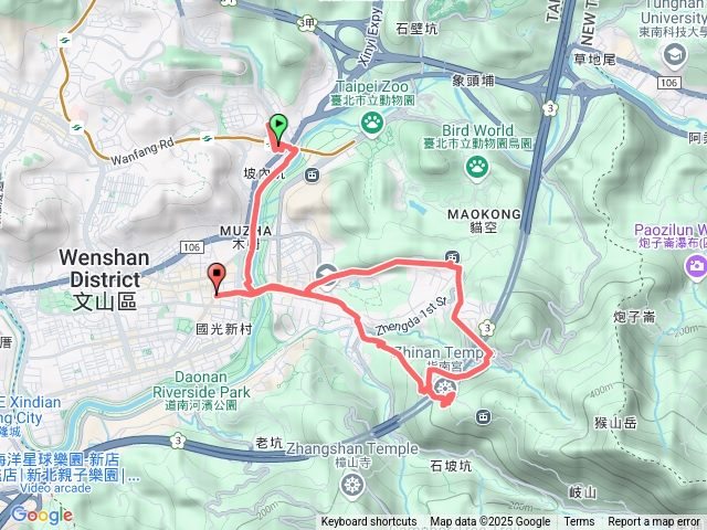 大縱走政大指南宮