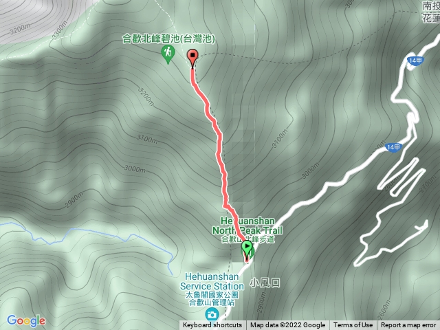 合歡山北峰