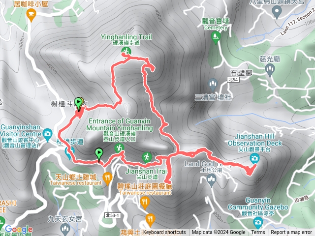 113/3/10觀音山心形縱走