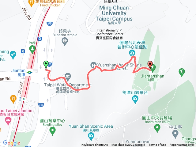 小百岳集起來劍潭山親山步道202207291849