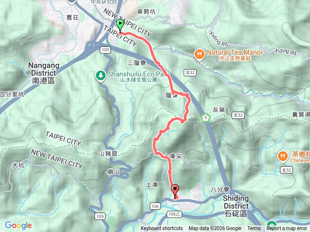 小百岳 土庫岳 (舊莊>土庫岳＞深坑）預覽圖