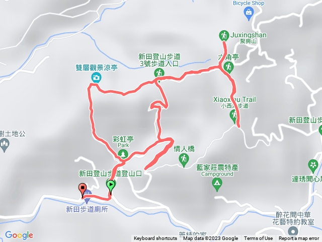 小百岳集起來聚興山、新田登山步道202209241433