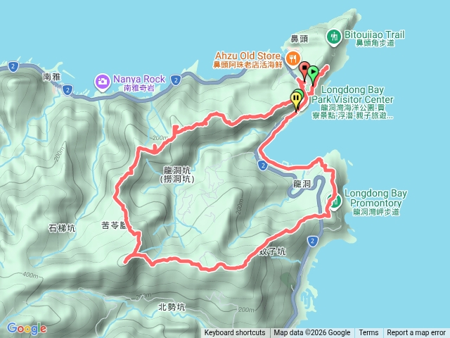 黃金九稜十稜門牙岩O型縱走預覽圖