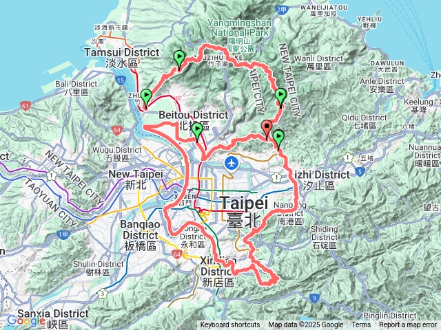 臺北大縱走8段硬幹預覽圖