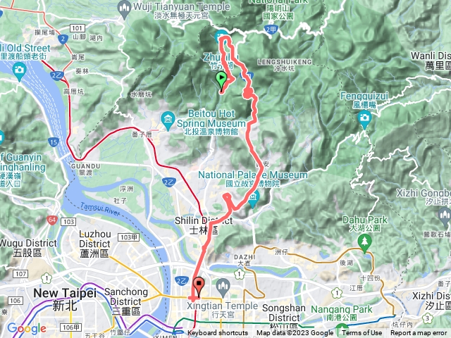 陽峰古道、青春嶺至竹子湖