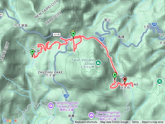 竹子湖人車分離路預覽圖