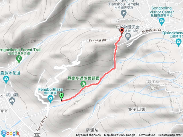 名間鄉豐柏健走路線