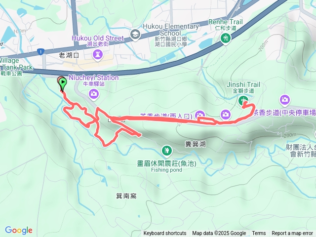 畚箕湖濱水步道-金獅寺