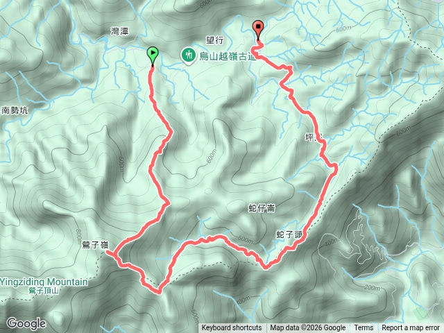 20260523六六登山隊雙溪打鐵寮山鶯子嶺坪溪古道O形