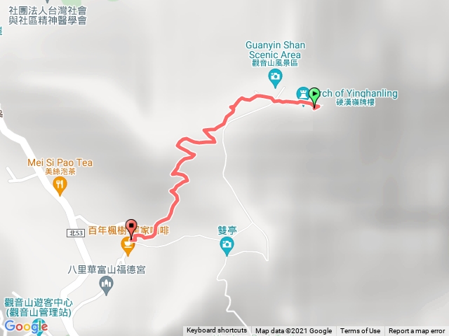 硬漢嶺（風櫃口登山步道）