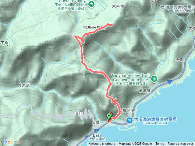 桃源谷-大溪線預覽圖