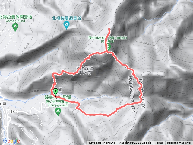 內鳥嘴山山毛櫸之旅