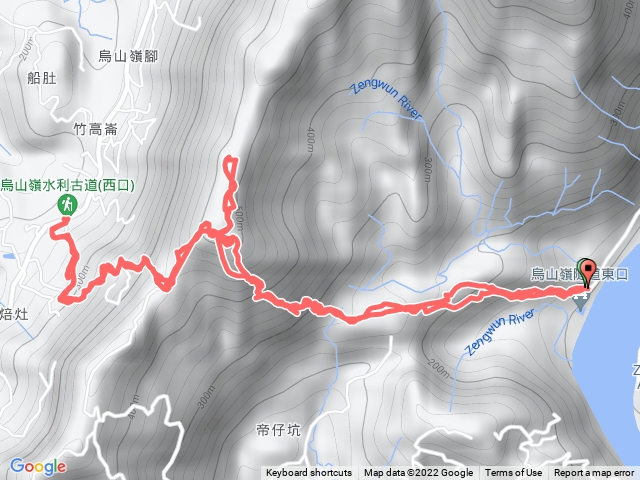 烏山嶺水利古道AXILE Lucky