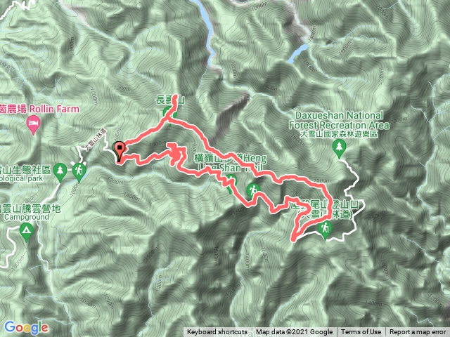 20211218台中和平大崠山、肥崠山、醜崠山、鳶嘴山、稍來山、稍來山南峰