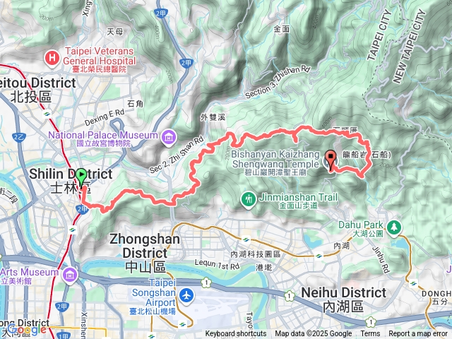 文間山西南峰-文間山西峰-貓九山-文間山-劍南山-大崙尾山西峰-仙座台山-龍船岩預覽圖