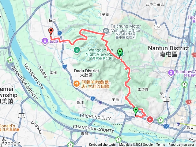 115-08-07台中學田山+王田山+大肚山縱走