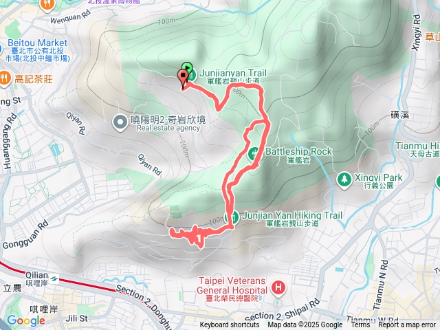 崩潰的北投軍艦岩之行